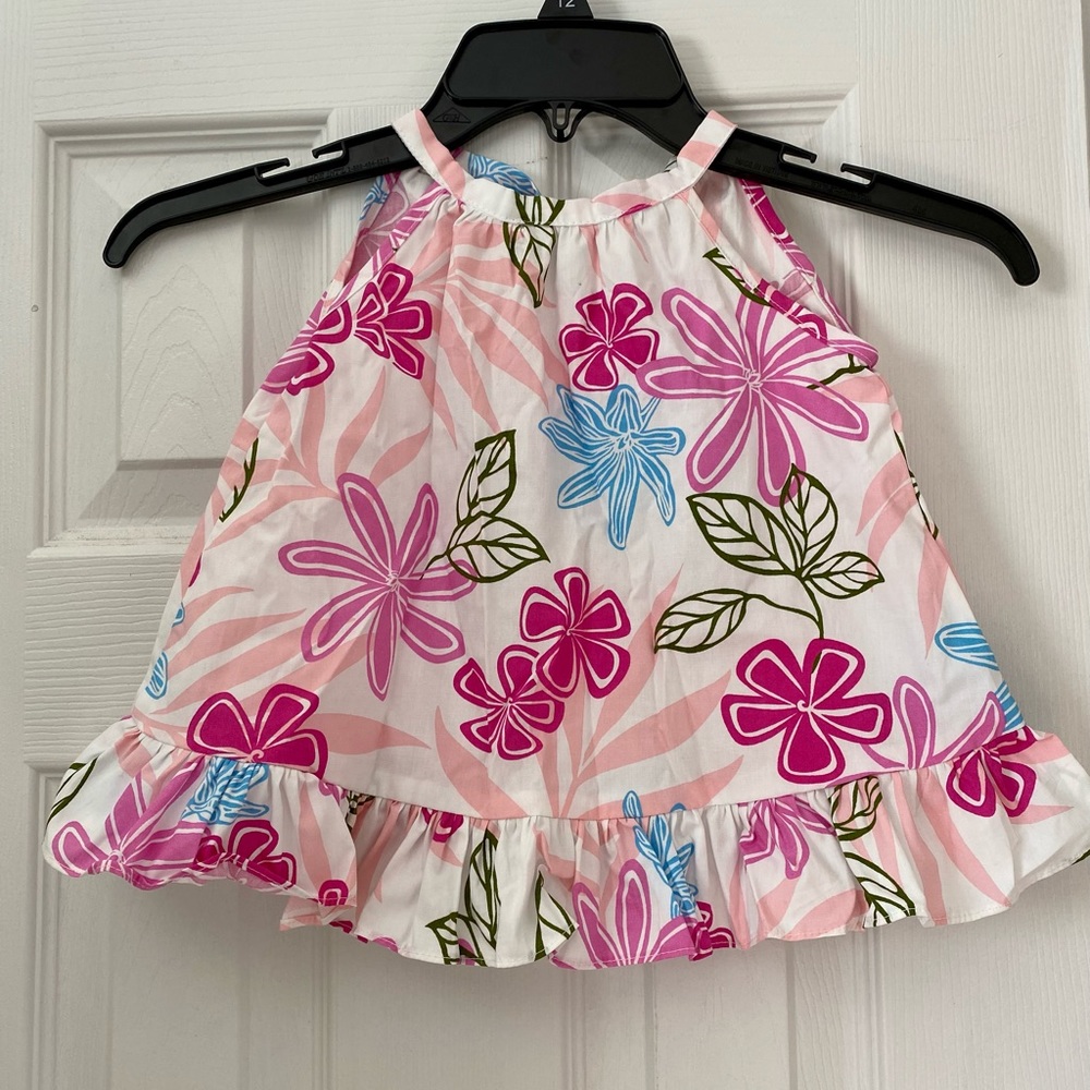RJC Pink Hawaiian Print Matching Set
